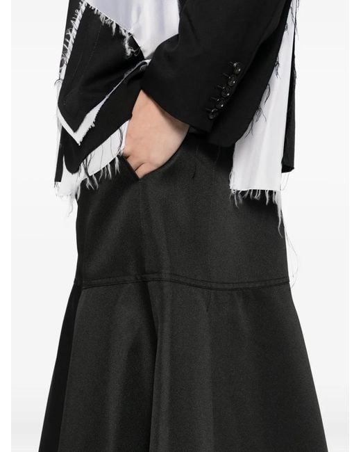 Comme des Garçons Black A-Line Skirt for men