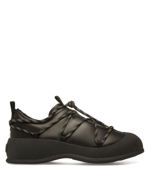 Bally Black Clayson Round-Toe Boots for men