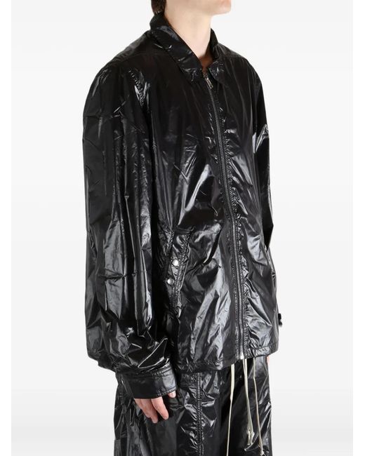 Rick Owens Black Zip Jacket for men
