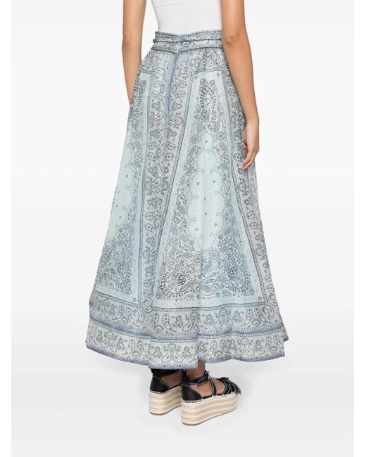 Zimmermann Blue Skirts
