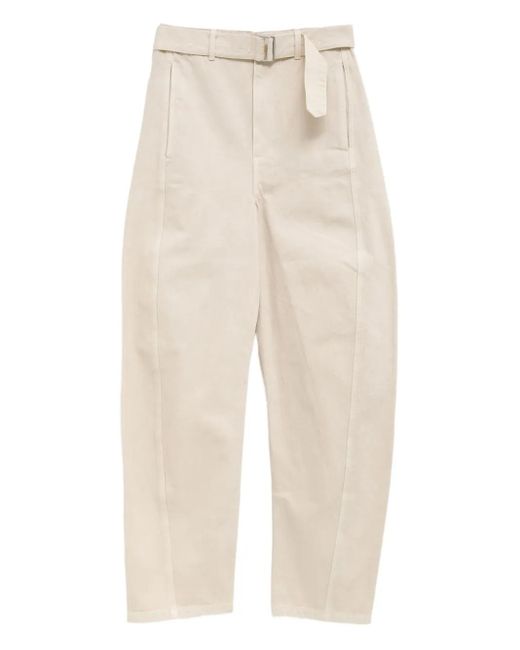 Lemaire Natural Hose mit Gürtel