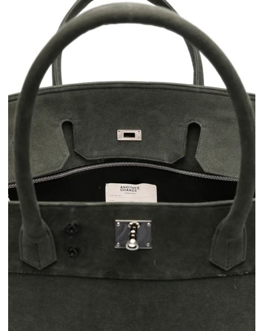 ANOTHER CHANCE Tote Bag Mit Logo-Patch in Black für Herren