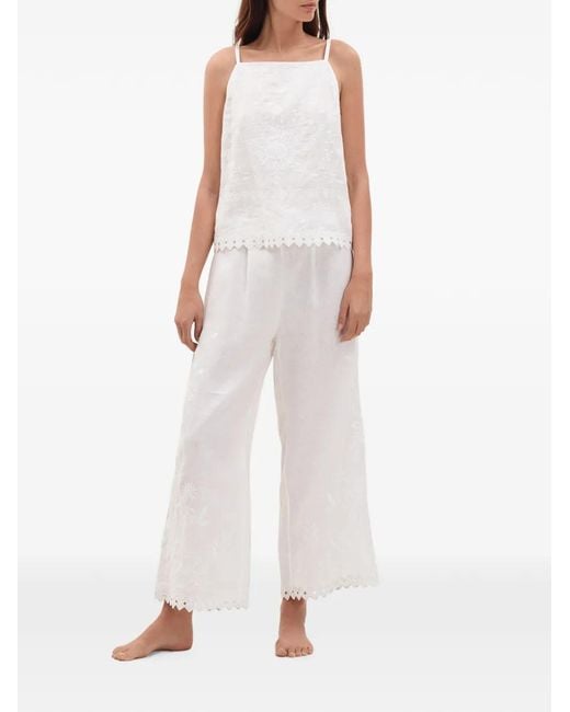 Eres White Corail Top