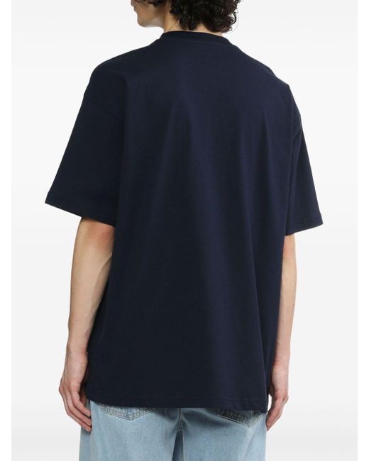 Chocoolate T-Shirt mit Bären-Print in Blue für Herren