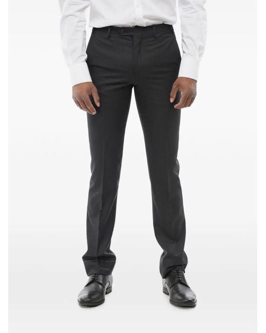Corneliani Black Leader Welt-Pocket Trousers for men