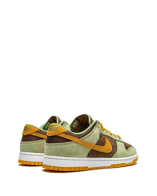 Nike Yellow Dunk Low "Dusty" Sneakers