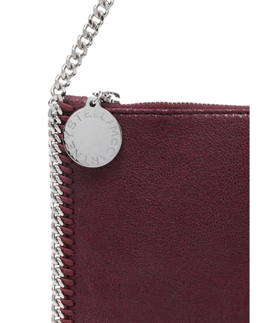 Stella McCartney Purple Falabella Schultertasche