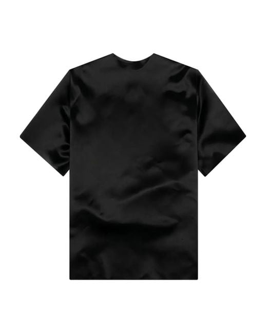 メンズ Jil Sander ジップディテール Tシャツ Black
