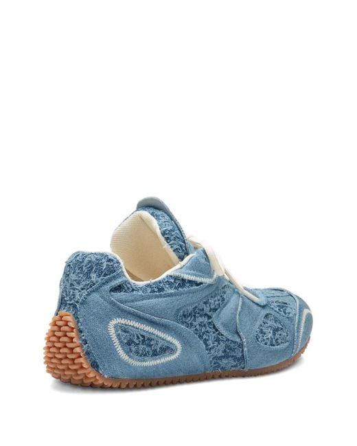 Axel Arigato Blue Denim Lace-Up Sneakers for men