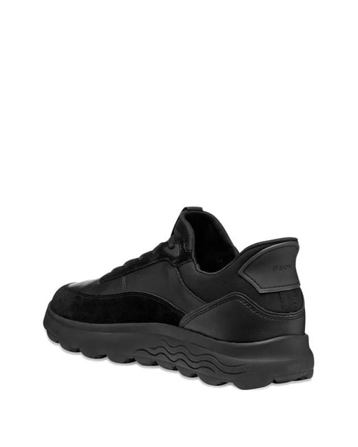 Geox Black Spherica Plus Shoes for men