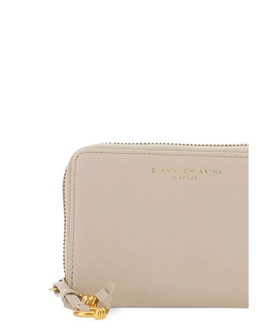 Gianni Chiarini Natural Dollaro Leather Wallet