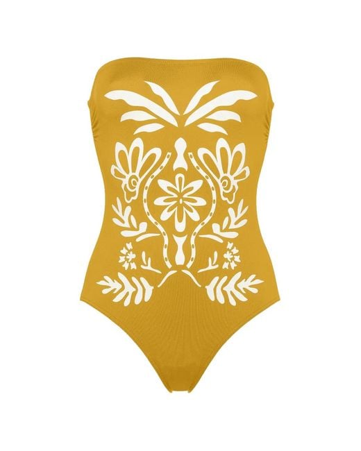 Eres Yellow Maharani Swimsuit