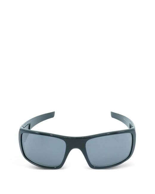 Oakley Gray Crankshaft Rectangle-Frame Sunglasses for men