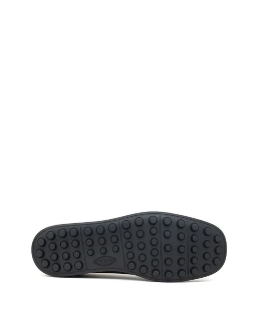 Tod's Black Suede Loafers for men