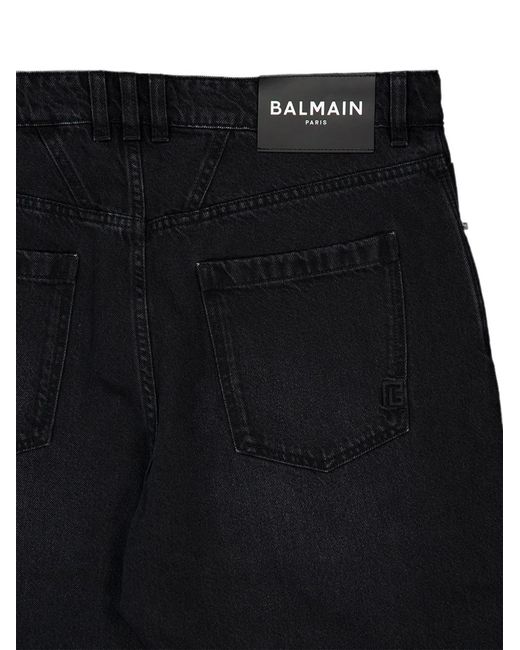 Vaqueros Rectos Balmain de hombre de color Black