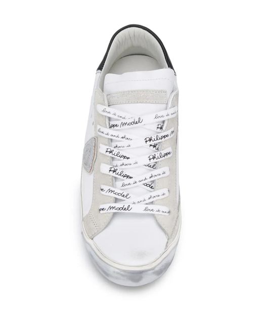 Philippe Model White Sneakers