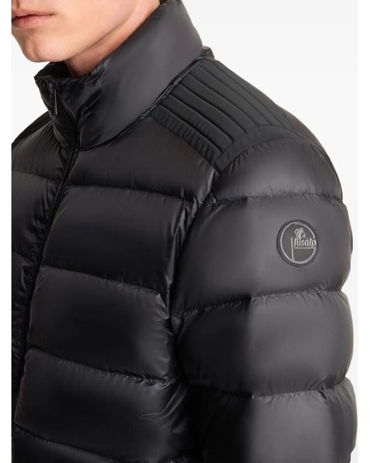Fusalp Black Gordyn Quilted Jacket for men