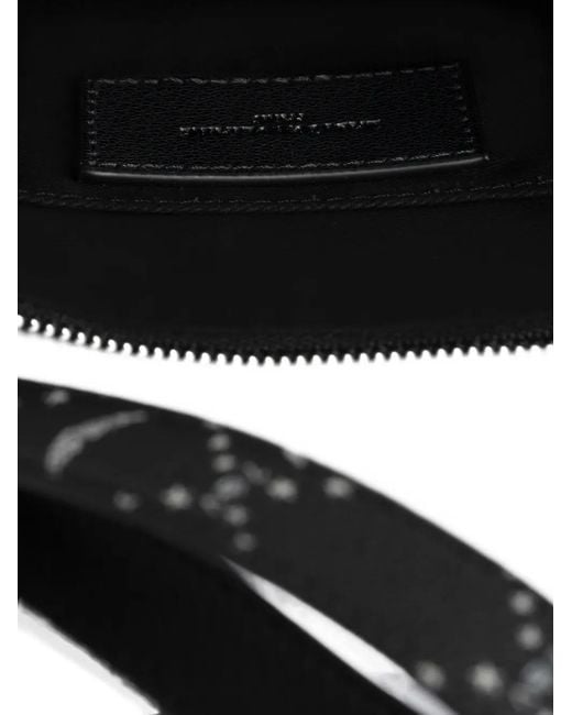 Zadig & Voltaire Black Z Pouch Resort London Clutch Bag