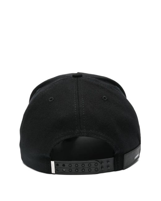 Amiri Black "Ma" Canvas Hat for men