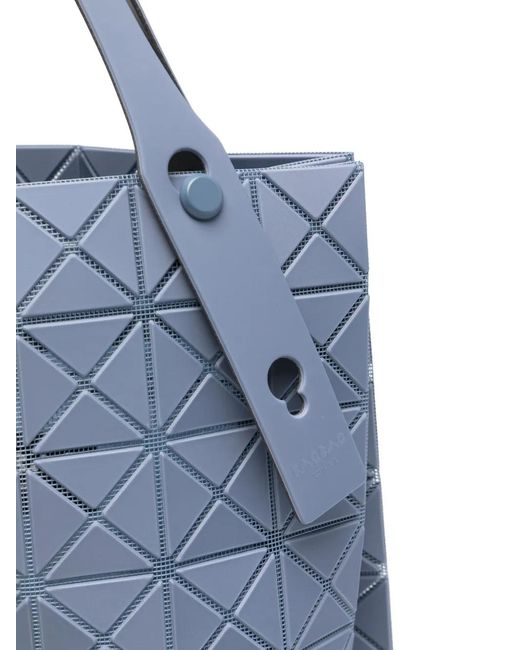 Issey Miyake Blue Prism Plus Geometric-Pattern Tote Bag