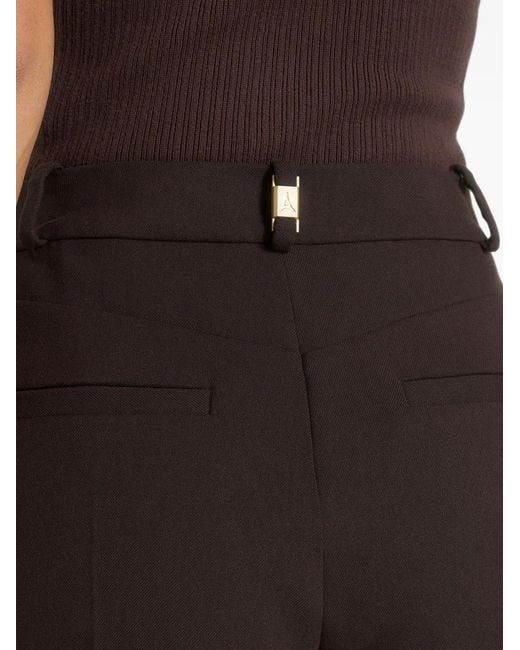 Manière De Voir Black Pantalon De Tailleur Sophie Twist Leg