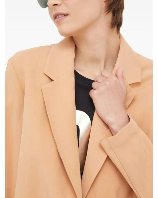 Blazer À Simple Boutonnage DKNY en coloris Natural