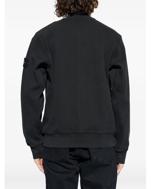 Stone Island Black Zip-Throughs for men