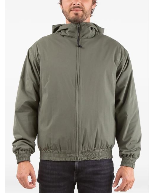 Aspesi Green Sharpie Hooded Jacket for men