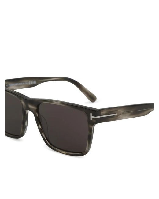 Tom Ford Gray Calder Sunglasses