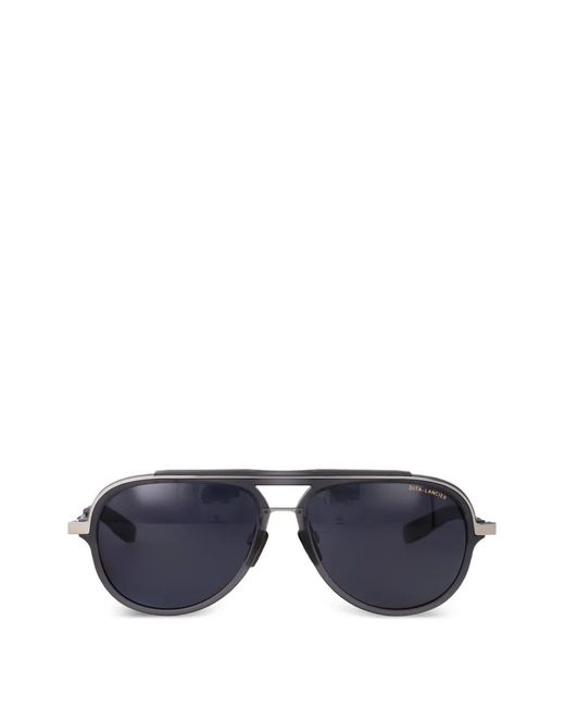 Dita Eyewear Blue Lsa-406 Pilot-Frame Sunglasses for men
