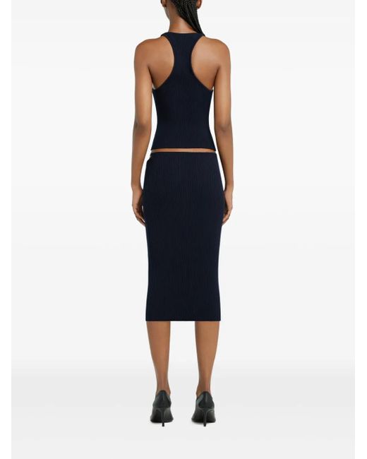 Courreges Black Loop Rock