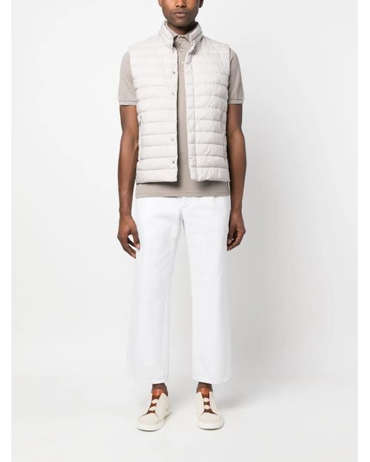 Herno White Vest for men
