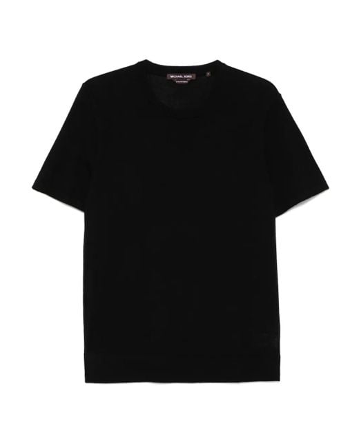 Michael Kors Black Wool T-Shirt for men