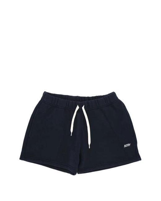 Autry レディース ブルー ドローストリング ショートパンツ 【公式通販】