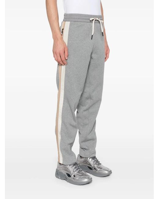 Moncler Gray Drawstring Track Pants for men
