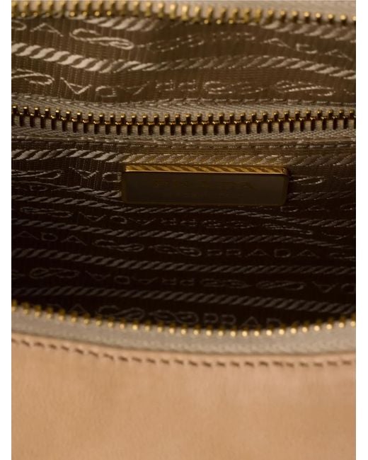 Prada Natural Explore Large Nappa Leather Bag