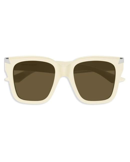 McQueen Natural Am0440S Sunglasses