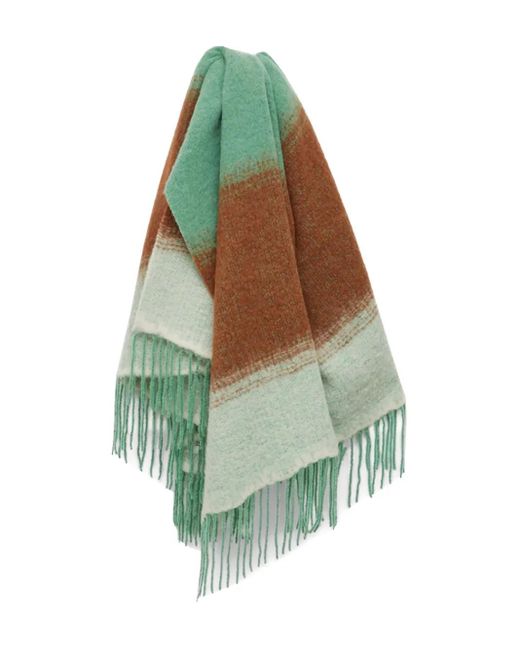 Rodebjer Green Beau Schal mit Fransen