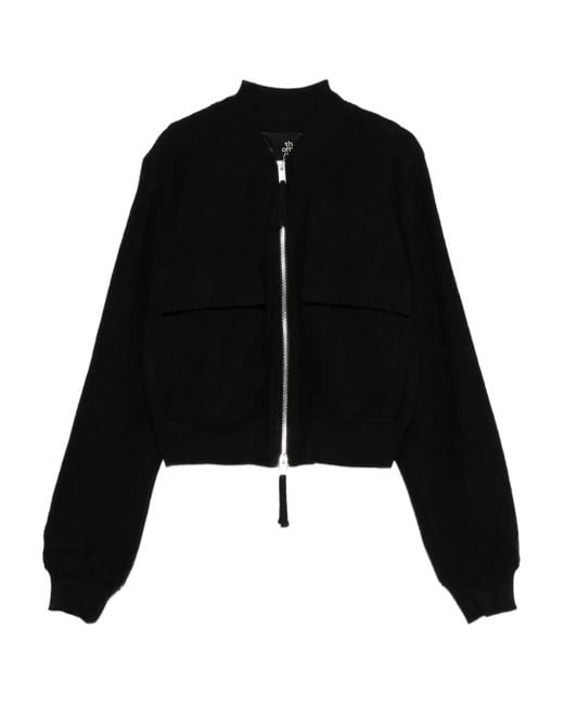 Thom Krom Black Zip-Front Jacket