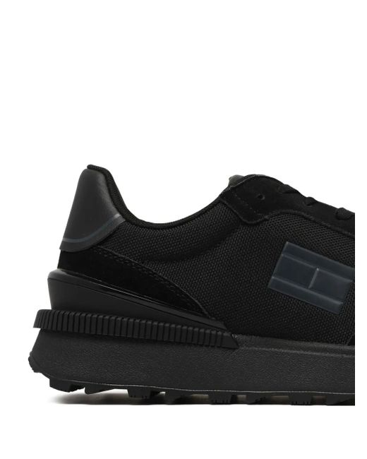Sneakers Con Applicazione Logo di Tommy Hilfiger in Black da Uomo