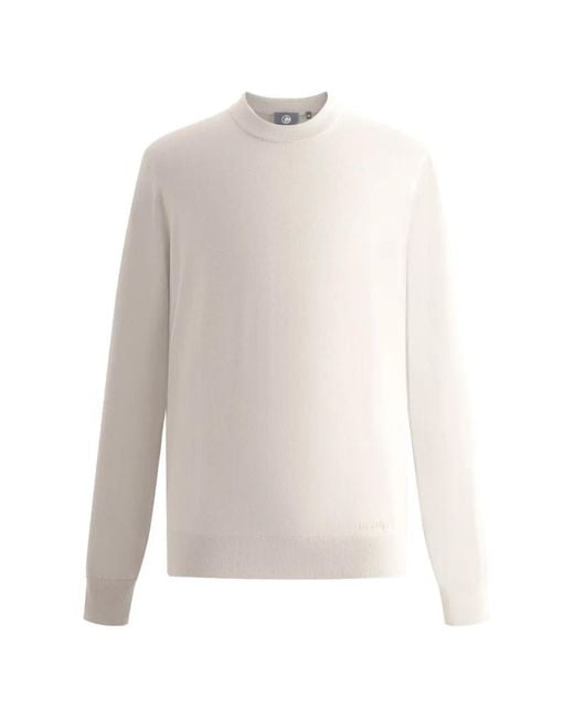Fusalp White Ashtton Crew-Neck Sweater for men