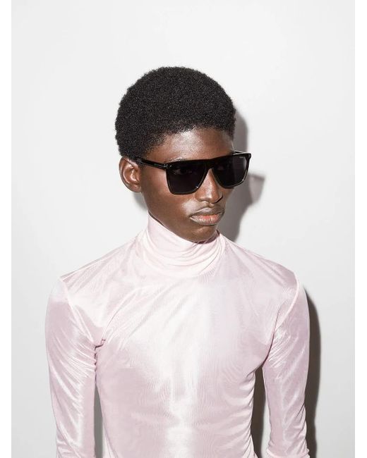 Tom Ford Gray Ft0832 Rectangular Sunglasses for men