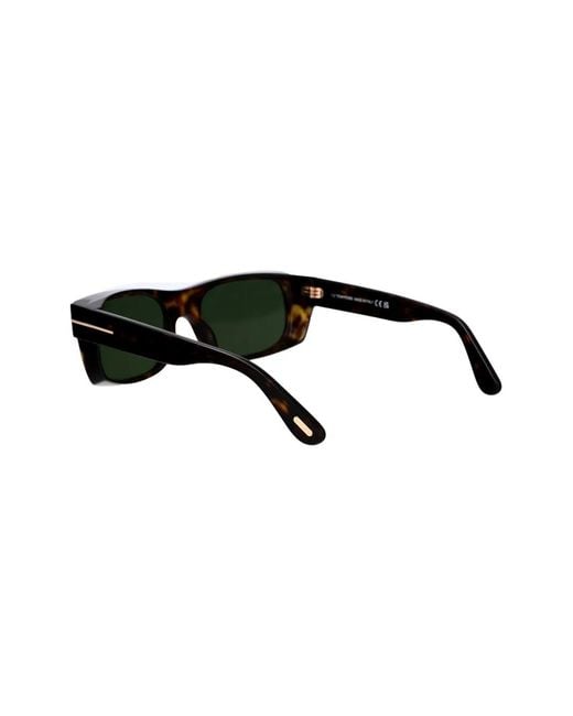 Tom Ford Green Juan Rectangle-Frame Sunglasses for men