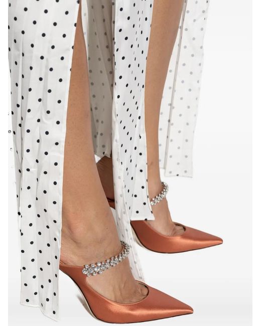 Jimmy Choo Red Bing 100 Mules