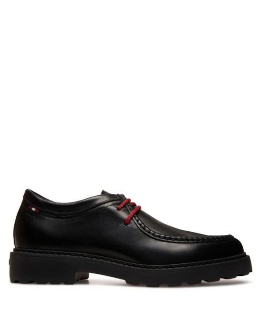 Bally Black Gusto Derby Shoes for men