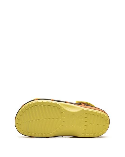 CROCSTM Yellow X Spongebob Squarepants Classic Clogs Slides for men