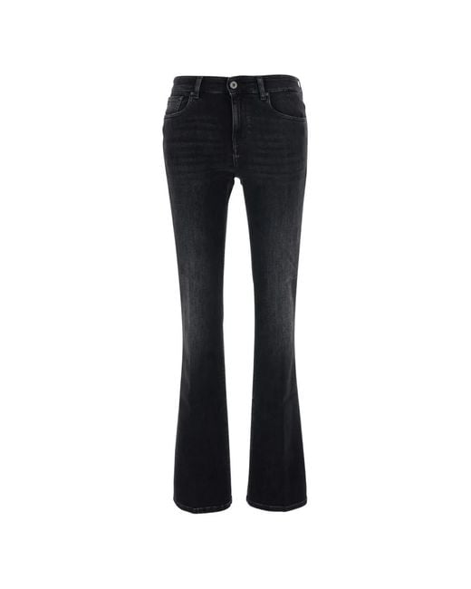 AG Jeans Black Sophie Flared Jeans
