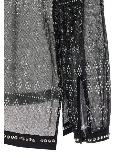Blusa Nickie di Isabel Marant in Black
