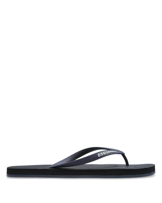 DSquared² Flip-Flops Mit Logo-Prägung in Multicolor für Herren