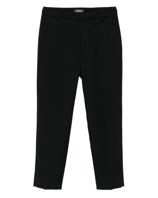 Dondup Cropped Broek in het Black